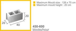 Block Making Egg Laying Machine Model: 450-600B/H